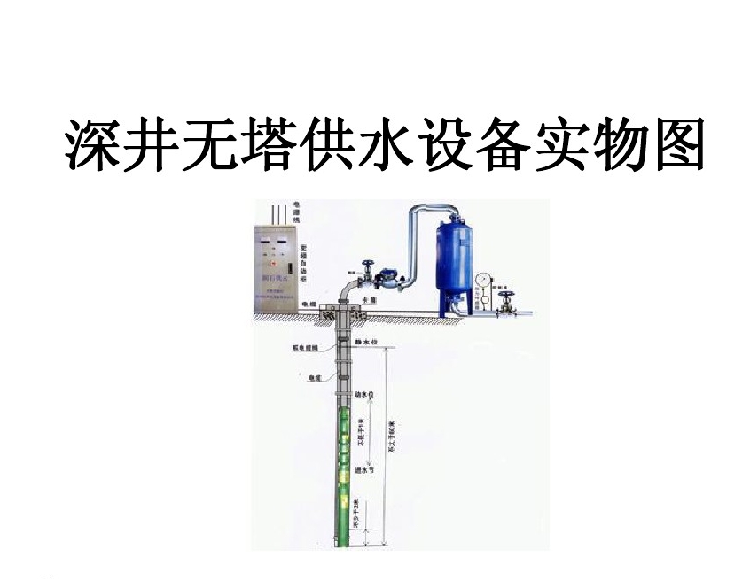 重庆江津区井泵无塔式供水设备